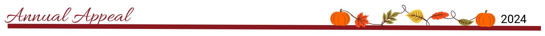 Annual Appeal Banner