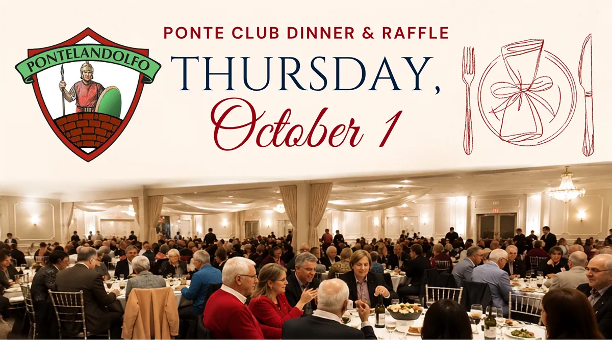 Ponte Club Dinner Ponte Club Dinner